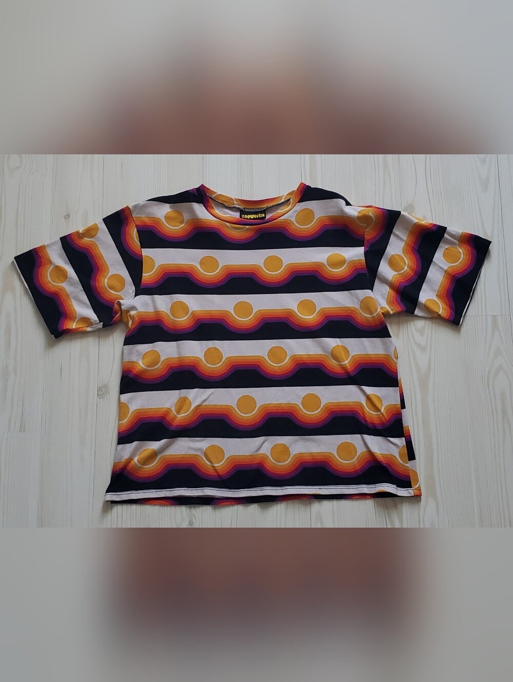 Nooworks Circa Oversized Tee Short Sleeve Size Large